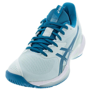 Womens Solution Speed FF 3 Tennis Shoes Soothing Sea and Teal Blue Footwear Asics