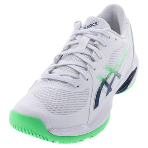 Men's Solution Swift FF 2 Tennis Shoes White and New Leaf Footwear Asics