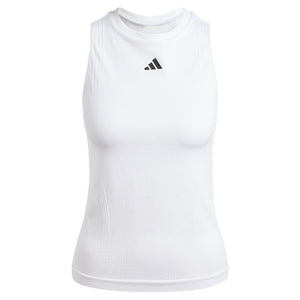 Womens Pro Aero.RDY Seamless Tennis Y-Tank White Apparel Adidas