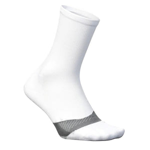 Elite Light Cushion Mini Crew Tennis Socks White Socks Feetures