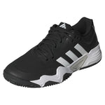 Mens Solematch Control 2 Tennis Shoes Core Black and Silver Metallic Footwear Adidas