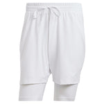 Mens Short and Tight Tennis Set White Apparel Adidas
