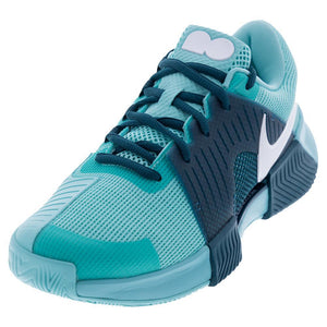 Womens Zoom GP Challenge 1 OS PRM Tennis Shoes Aurora Green and Geode Teal Footwear Nike