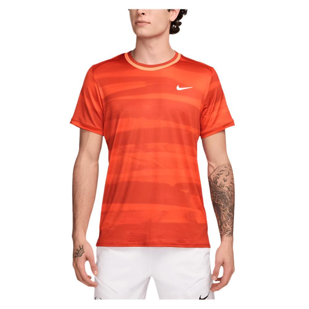 Mens Dri-Fit Advantage Tennis Top Apparel Nike