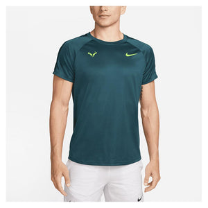Mens Rafa Dri-Fit Challenger Short Sleeve Tennis Top Apparel Nike