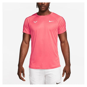 Mens Rafa Dri-Fit Challenger Short Sleeve Tennis Top Apparel Nike