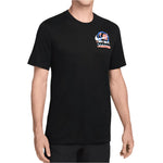 Mens Dri-Fit Tennis Tee Black Apparel Nike