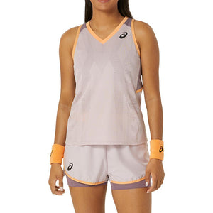 Women's Match Actibreeze Tennis Tank Watershed Rose Apparel Asics