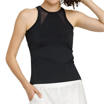 Women's Arancia Racerback Tennis Tank Onyx Apparel Tail