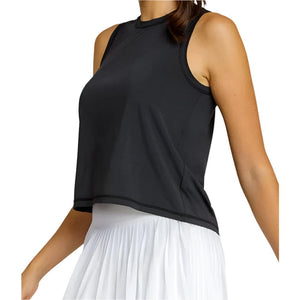 Women's Machli Tennis Tank Onyx Apparel Tail