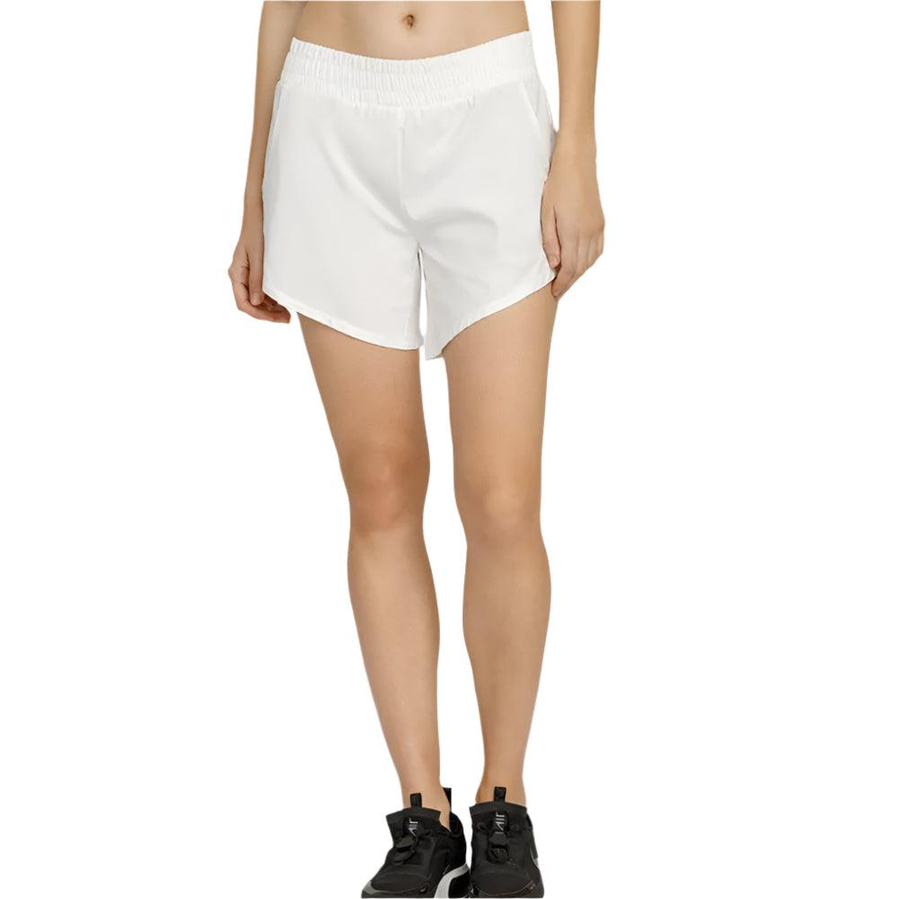 Women's Indo 6 Inch Tennis Shorts Chalk Apparel Tail