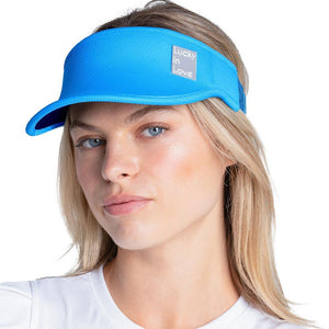 Women`s Lucky Logo Stretch Tennis Visor Apparel Lucky In Love
