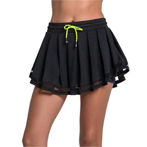 Women`s High Waist Real Tulle Tennis Skort Apparel Lucky In Love