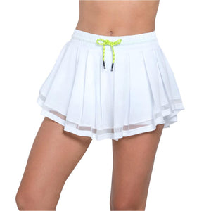 Women`s High Waist Real Tulle Tennis Skort Apparel Lucky In Love