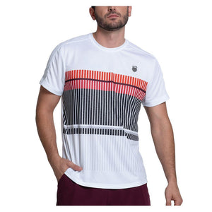 Men's Centerline Short Sleeve Tennis Top Zinc Apparel K-Swiss