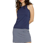 Women's Eudora Tennis Tank Navy Blue Apparel Tail