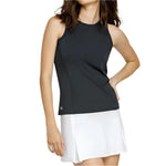 Women's Eudora Tennis Tank Onyx Apparel Tail
