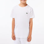Boys' Breathable Cotton Blend Tennis Jersey Apparel Lacoste