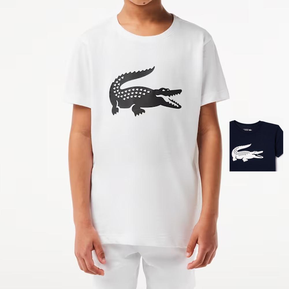 Boys' Oversized Croc Tennis Tee Apparel Lacoste
