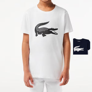 Boys' Oversized Croc Tennis Tee Apparel Lacoste