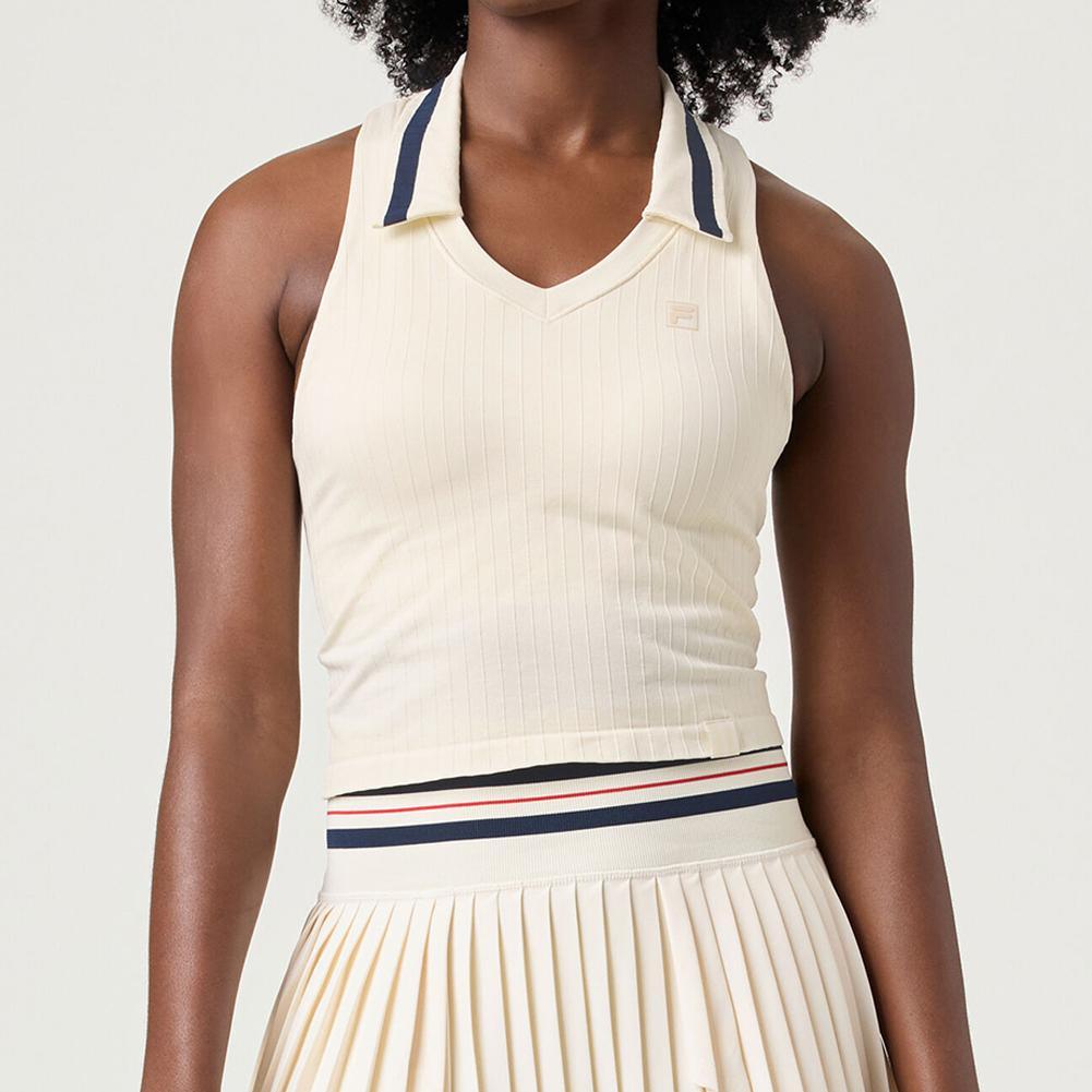 Women`s Challenger Seamless Polo Tennis Tank Apparel Fila