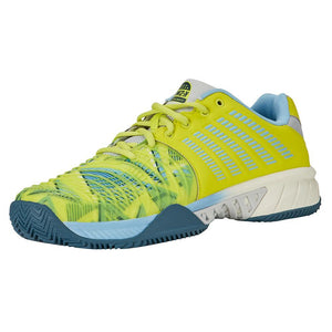 Men's Express Light 3 Padel Shoes Evening Primrose and Airy Blue Footwear K-Swiss