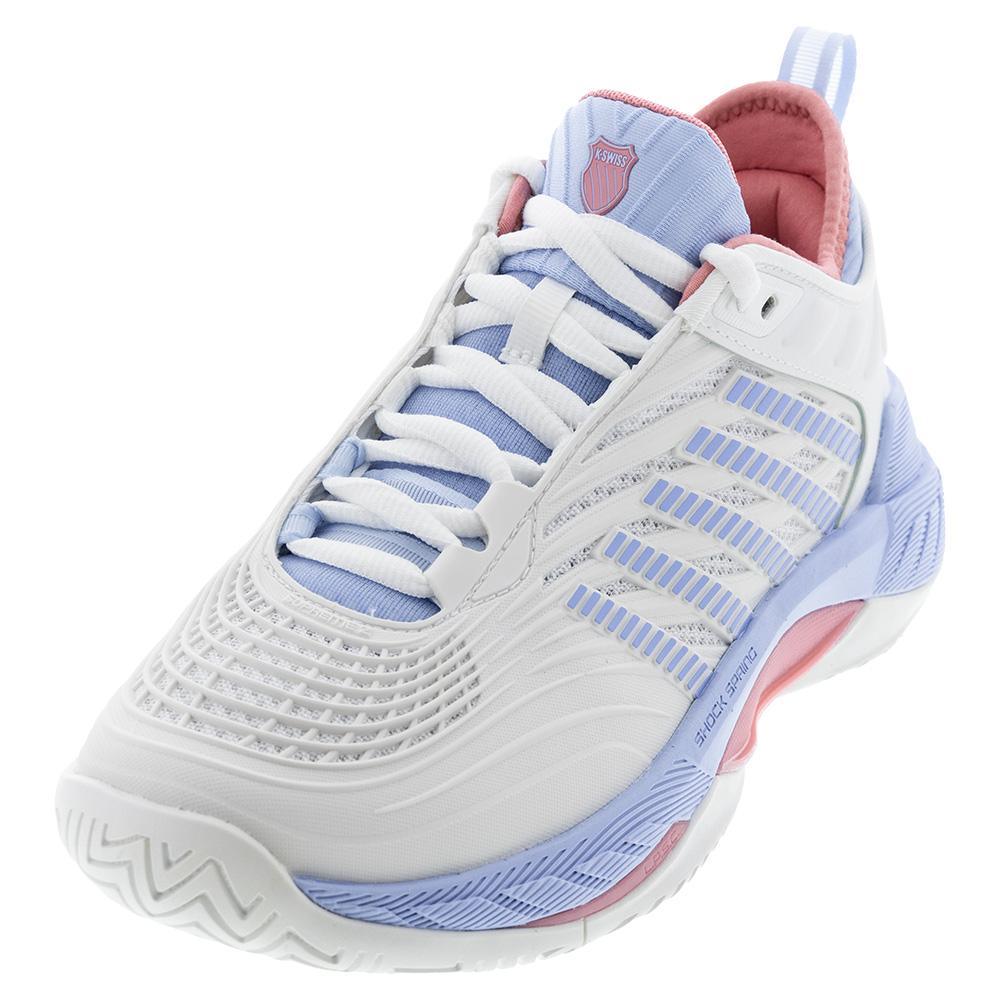Women's Hypercourt Supreme 2 Tennis Shoes Bright White and Open Air Footwear K-Swiss