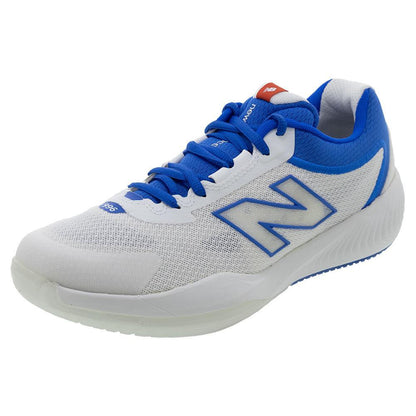 Women's FuelCell 996v6 D Width Pickleball Shoes White and Navy Footwear New Balance