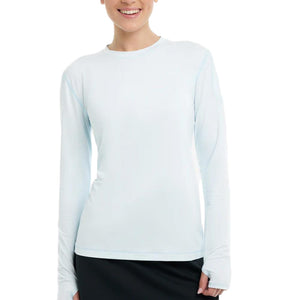 Women's 24/7 Long Sleeve Tennis Crew Apparel BloqUV