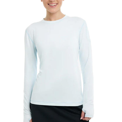 Women's 24/7 Long Sleeve Tennis Crew Apparel BloqUV