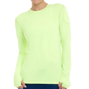 Women's 24/7 Long Sleeve Tennis Crew Apparel BloqUV