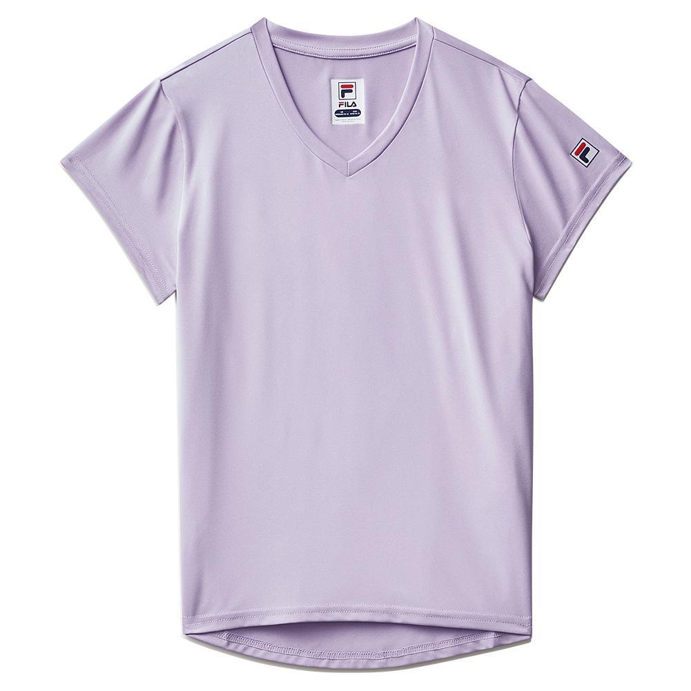 Girls Short Sleeve Performance Tennis Top Apparel Fila