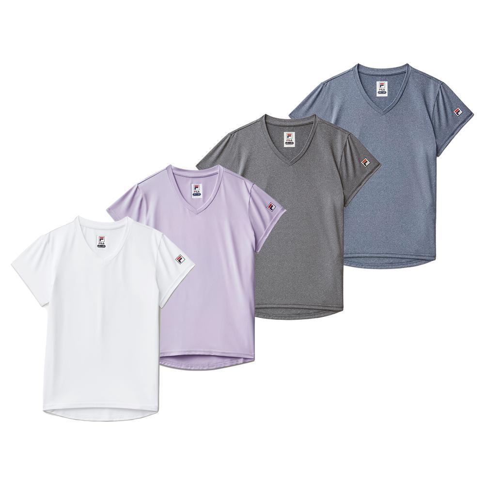 Girls Short Sleeve Performance Tennis Top Apparel Fila