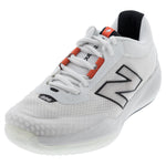 Men`s FuelCell 996v6 2E Width Tennis Shoes White and Black Footwear New Balance
