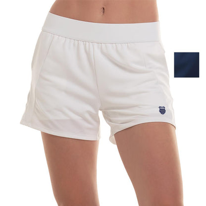 Women's Pique 4 Inch Tennis Short Apparel K-Swiss