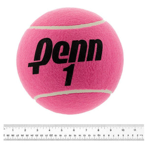 1 Inflatable Tennis Ball 9 3/8 Diameter Pink Balls Penn