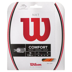 NXT Tennis String Neon Orange Strings Wilson