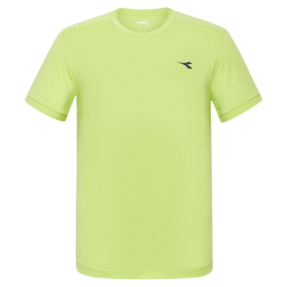 Mens Short Sleeve Icon Tennis Top Apparel Diadora