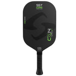 CX14E Power Elongated 3 15/16` 8.5 oz Pickleball Paddle Green Racquets Gearbox