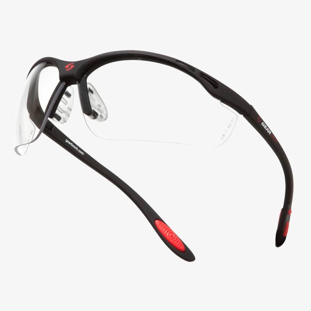 Vision Pickleball Eyewear Clear Lens Black Frame Accessories Gearbox