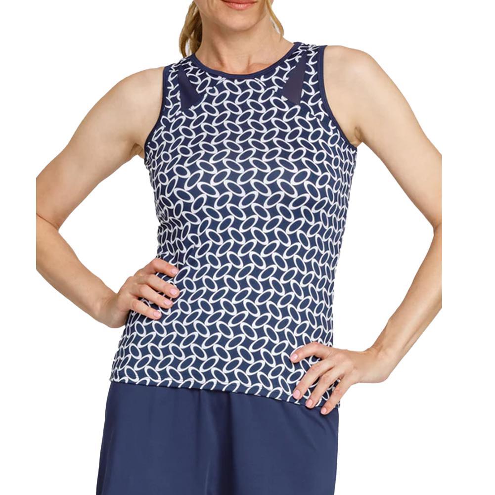 Women's Ciella Tennis Tank Oval Geo Apparel Tail