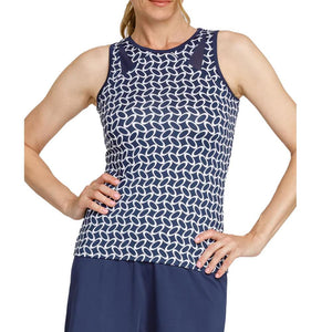 Women's Ciella Tennis Tank Oval Geo Apparel Tail