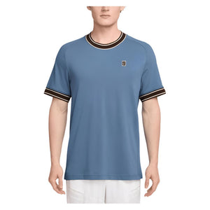 Men`s Heritage Tennis Top Aegean Storm Apparel Nike