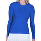 Women's LUV Breeze Long Sleeve Tennis Top Apparel Lucky In Love