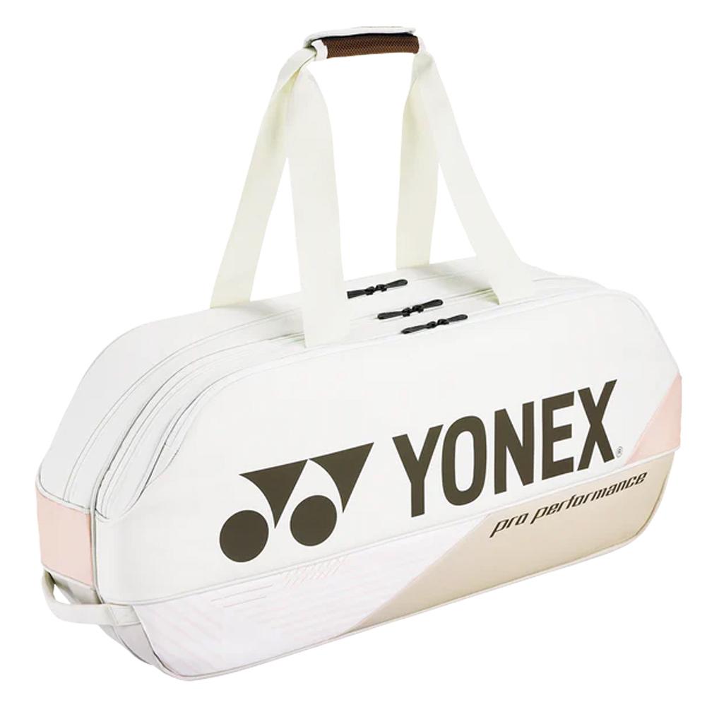 Pro Tournament Tennis Bag Sand Beige Bags Yonex