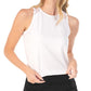 Women's LUV Freedom Crop Tennis Tank Apparel Lucky In Love