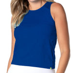 Women's LUV Freedom Crop Tennis Tank Apparel Lucky In Love