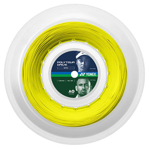 POLYTOUR DRIVE 125 Tennis Reel Flash Yellow Strings Yonex