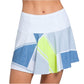 Women`s Long Steel Going Tennis Skort White Apparel Lucky In Love