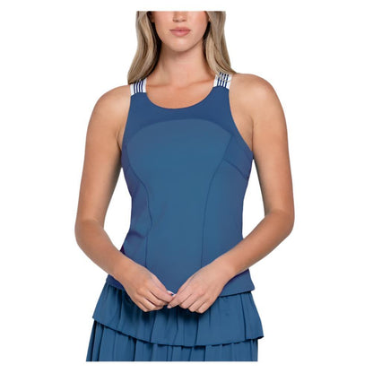 Women`s Play On Tennis Tank with Bra Apparel Lucky In Love